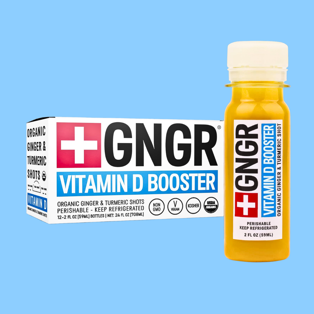 Vitamin D Booster Shot: Ginger for Immune & Digestive Health