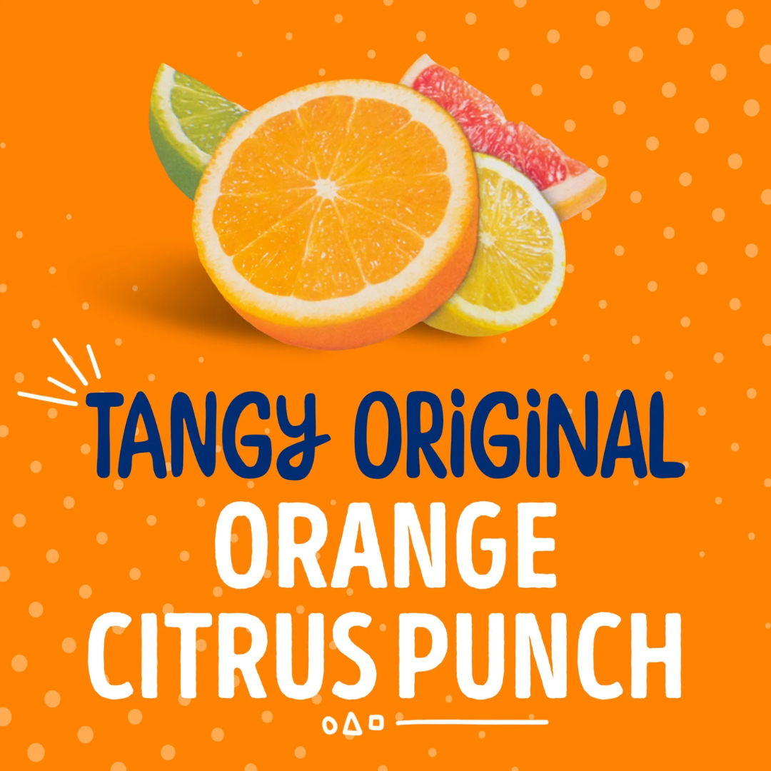 SUNNYD Tangy Original Orange Juice Drink, 24 Count, 11.3 fl oz Bottles