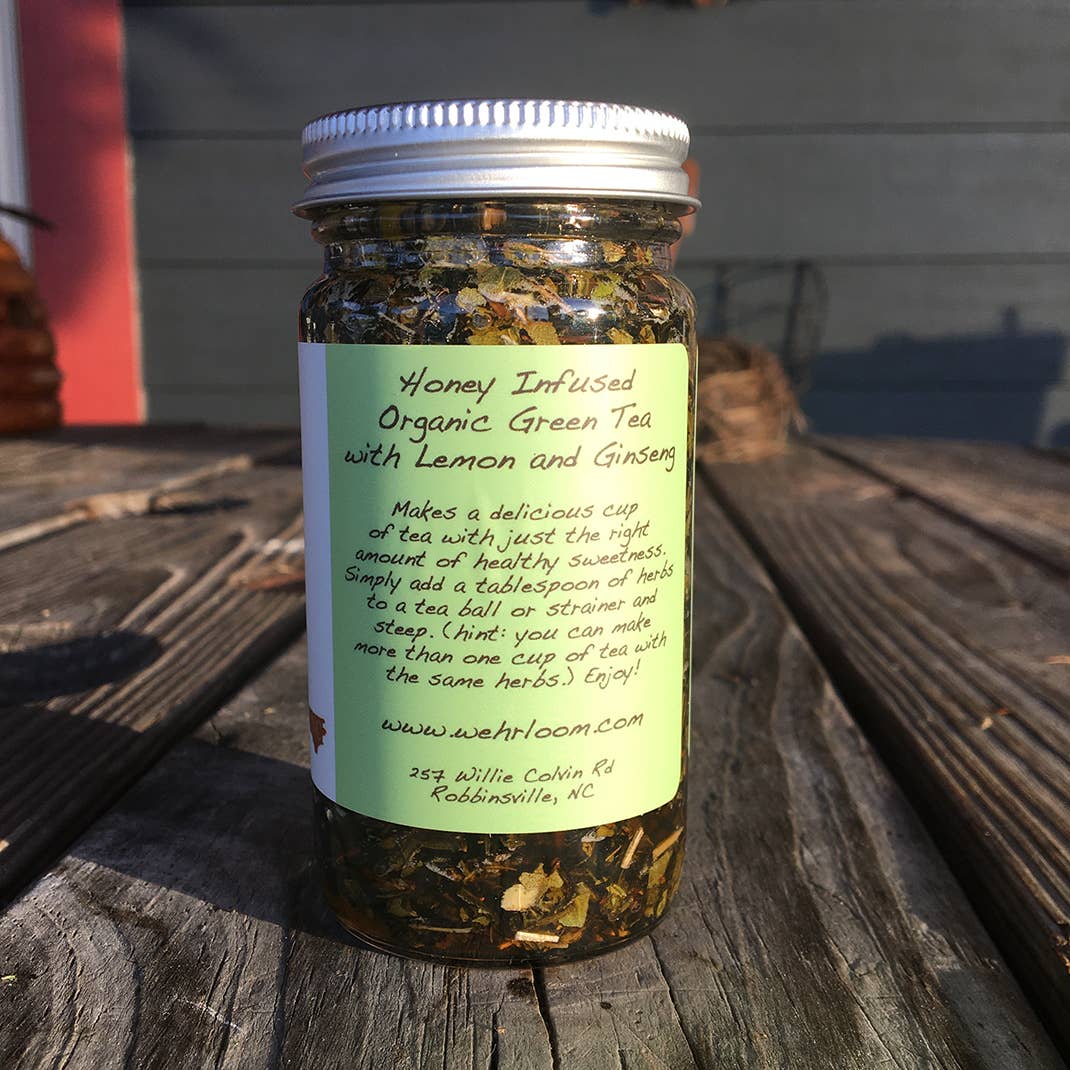 Honey Infused Organic Tea - 5 varieties available