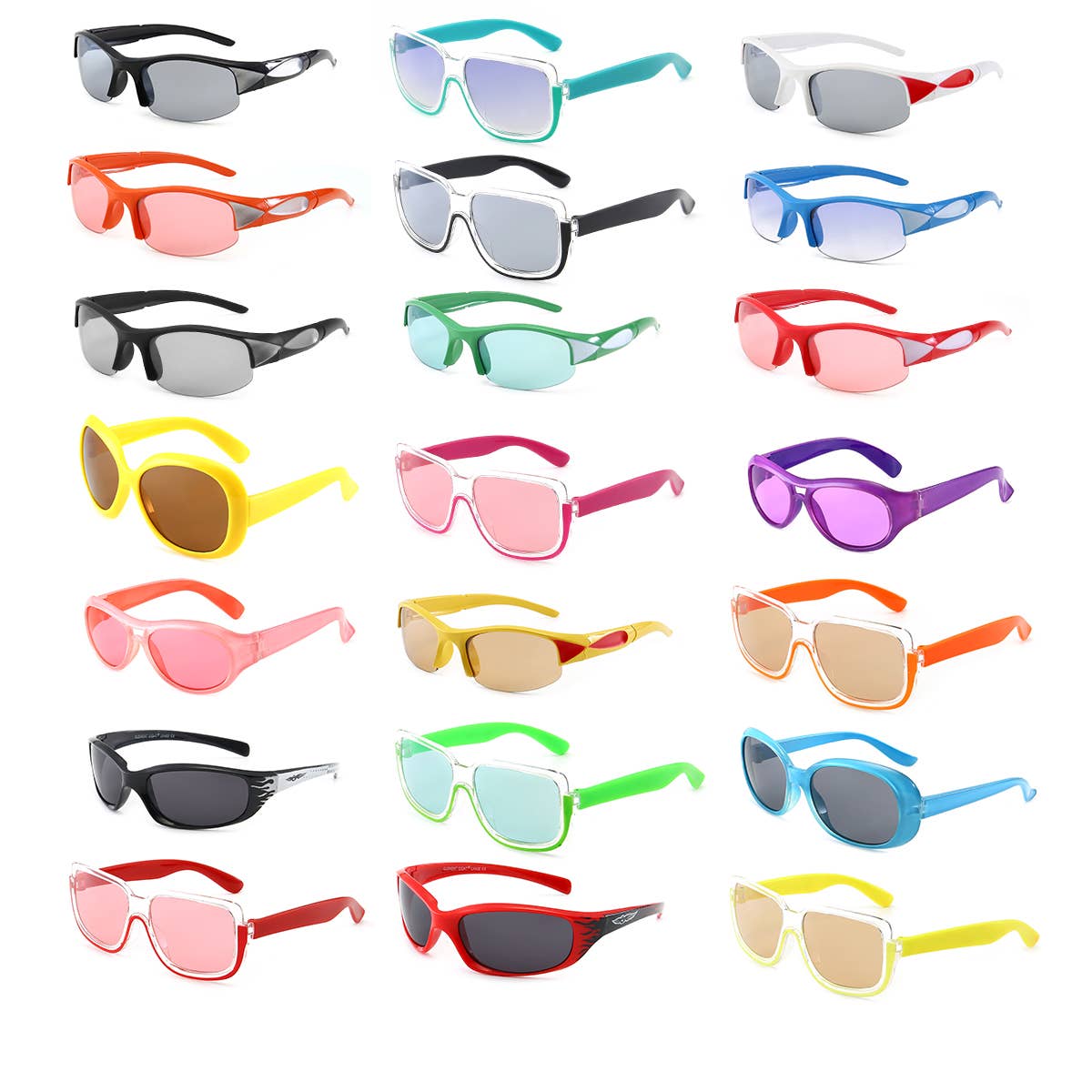 Mixed Sunglasses For Men & Women & Kids No Duplicate Styles
