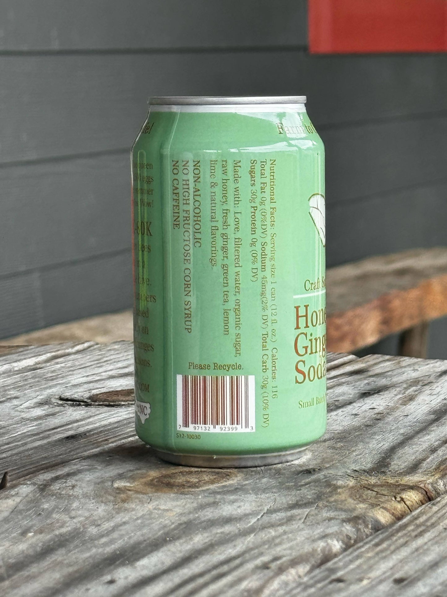 Honey Ginger Soda