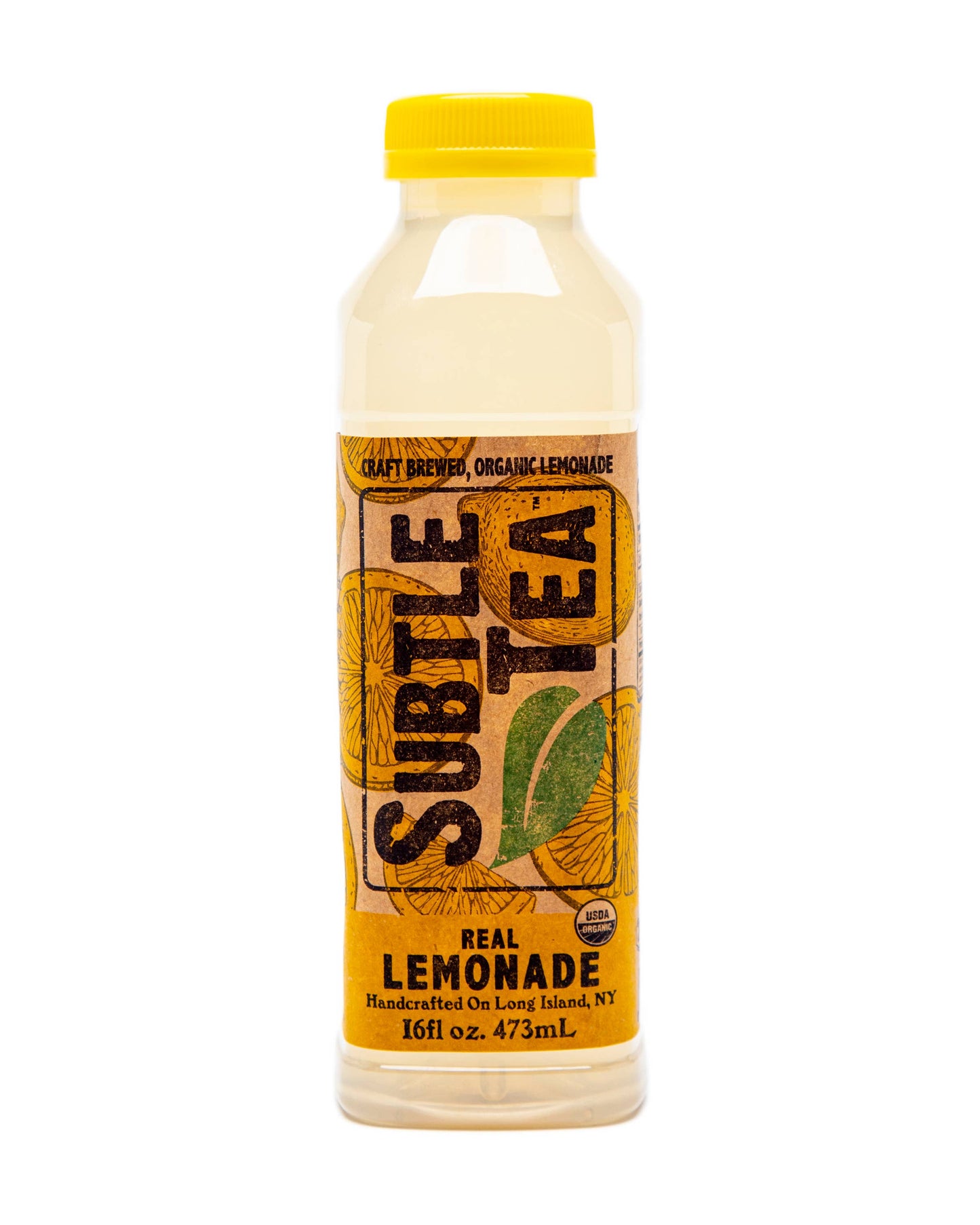 Subtle Tea Real Lemonade - 16 oz - Case (12 Bottles)