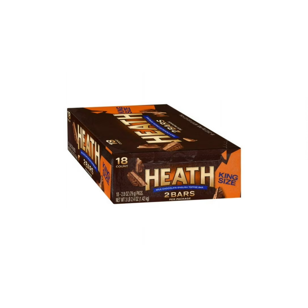 Hershey Foods Heath Toffee Bar, 18 ea
