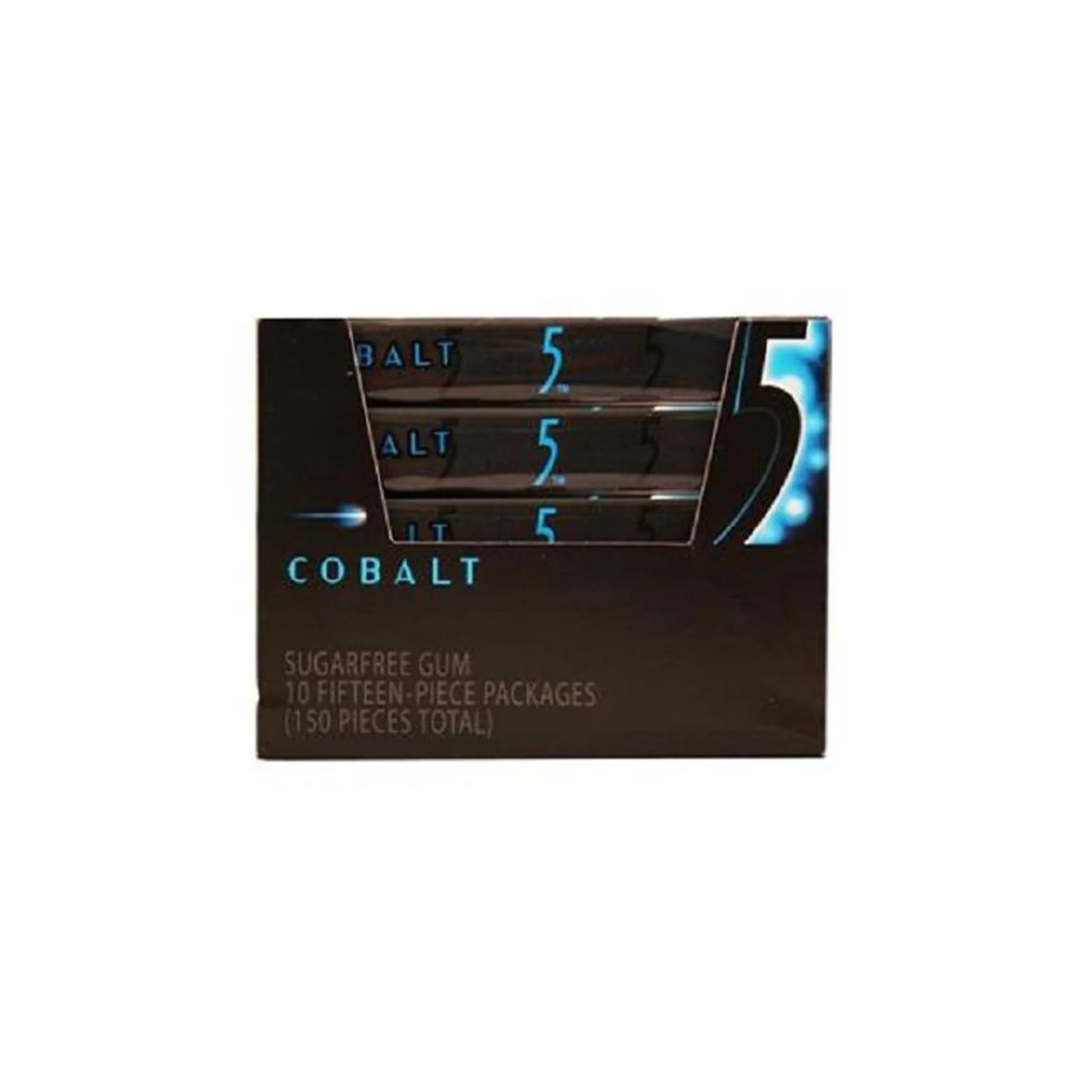 Wrigleys 5 Gum Cobalt 15 Stick Each ( 10 In A Pack )