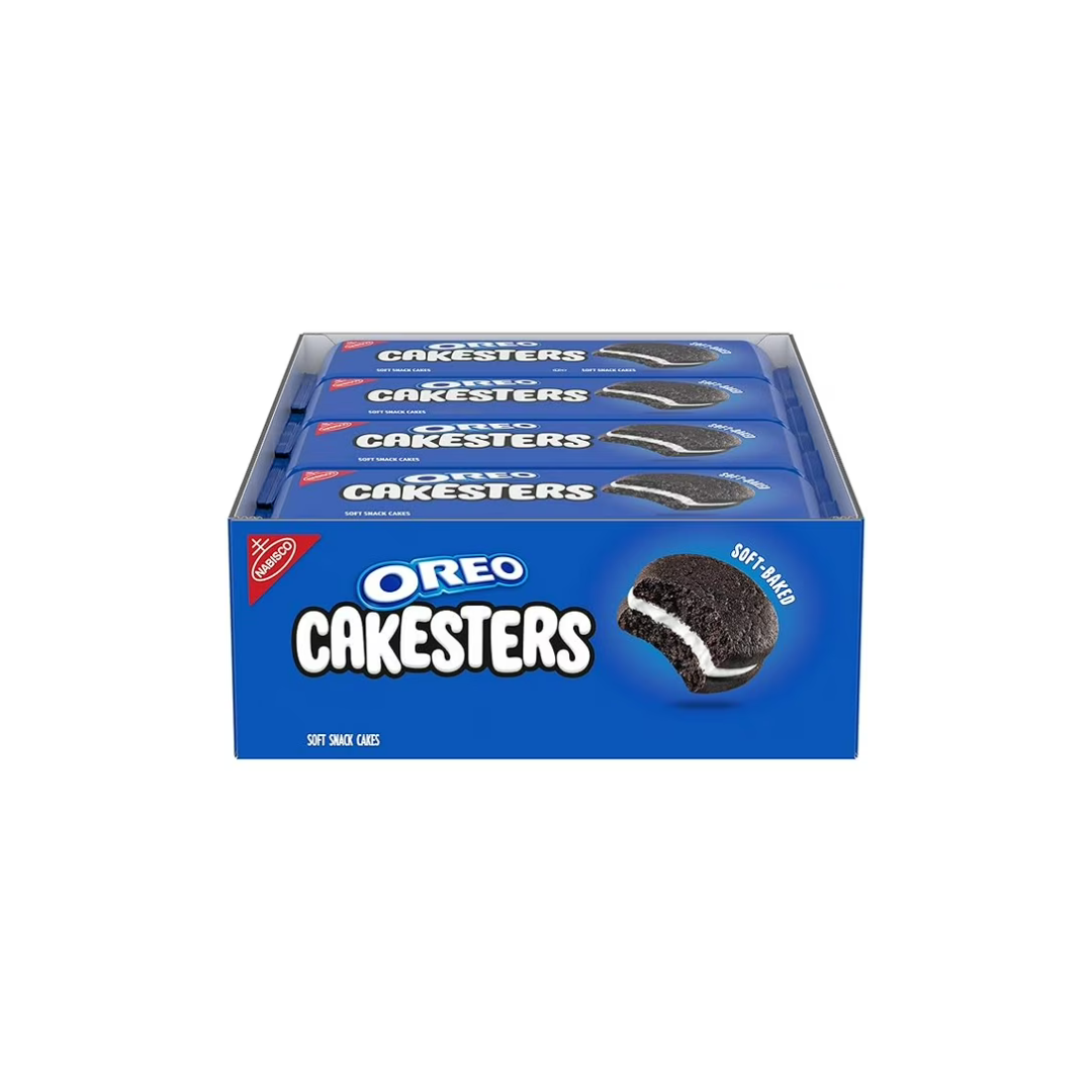 OREO Cakesters Soft Snack Cakes, 8-3.03 oz Snack Packs