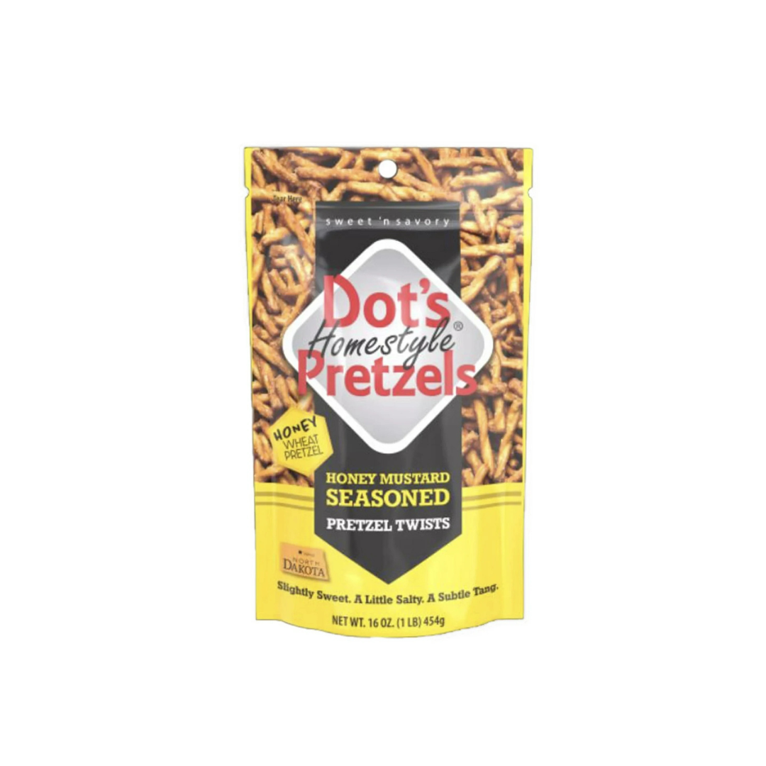 Dot's Homestyle Pretzels Honey Mustard 16 Oz (1 Bag)