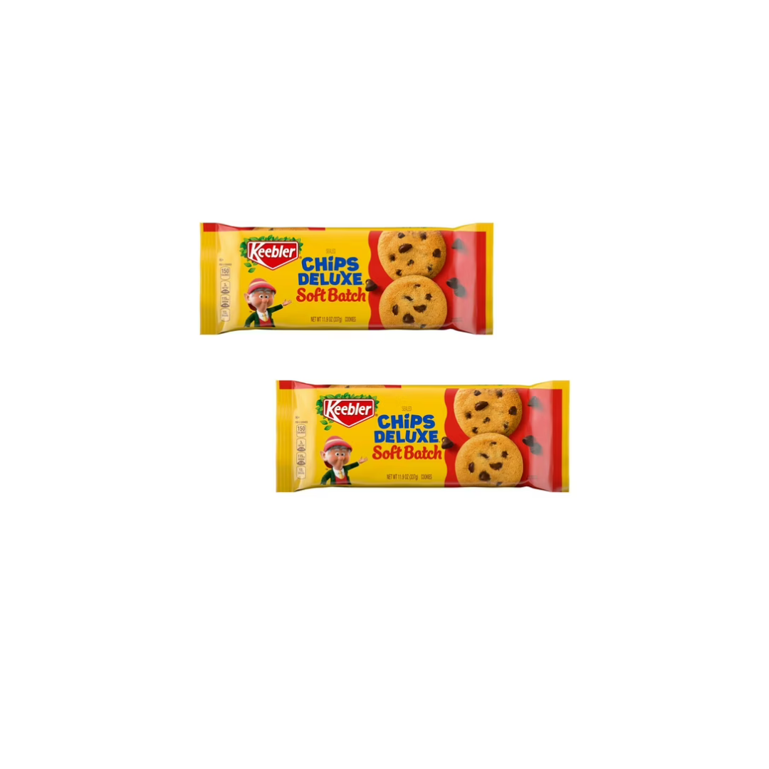 2PACK) Keebler, Chips Deluxe Soft Batch