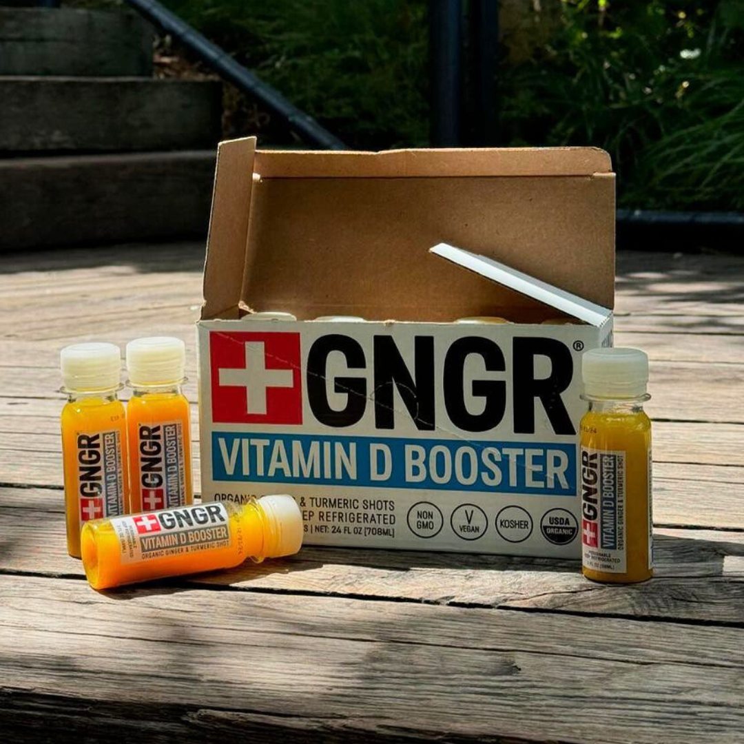 Vitamin D Booster Shot: Ginger for Immune & Digestive Health