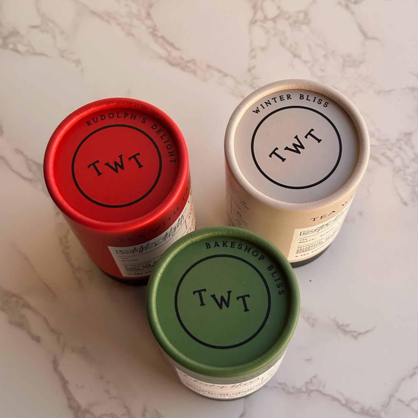 Bakeshop Bliss Holiday Herbal Mini Tube Gift (5 tea bags)