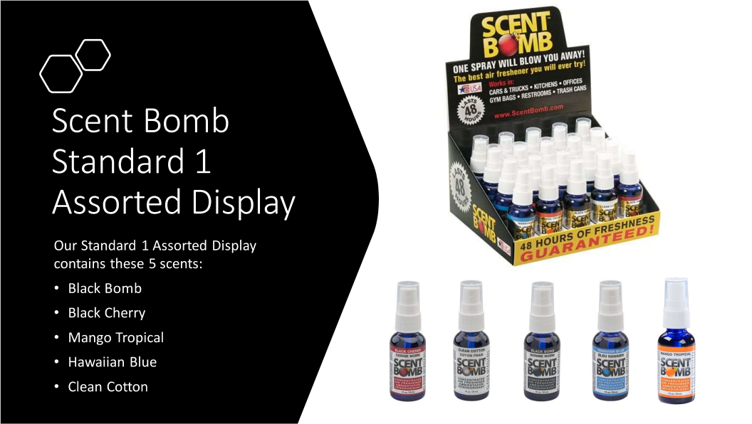Scent Bomb Air Freshener Standard 1