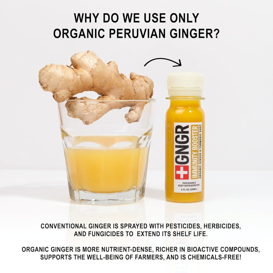 Vitamin D Booster Shot: Ginger for Immune & Digestive Health