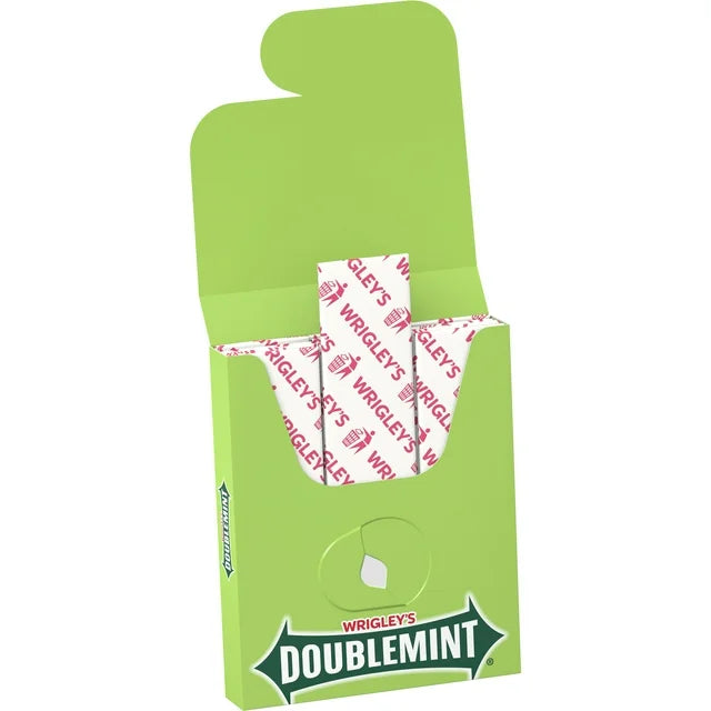 Wrigley's Doublemint Mint Gum Chewing Gum - 15 Pieces Pack