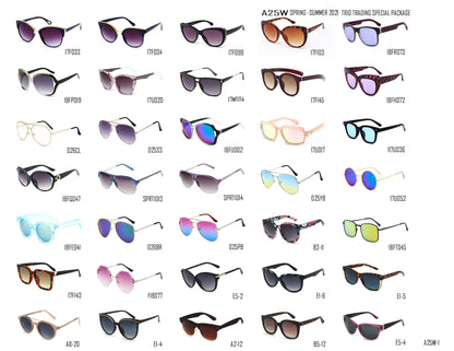 Mixed Sunglasses For Men & Women & Kids No Duplicate Styles