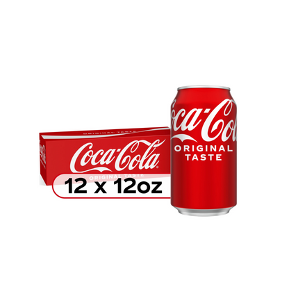 Coca Cola Soda Pop Can -12 FL OZ