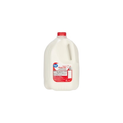 Great Value Fat-Free Milk Gallon, Plastic, Jug, 128 Fl Oz