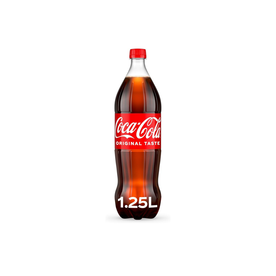 Coca-Cola 1.25L – Classic Refreshing Soft Drink