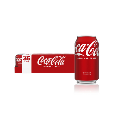 Coca-Cola Soft Drink 12 fl. oz, 35 pk.