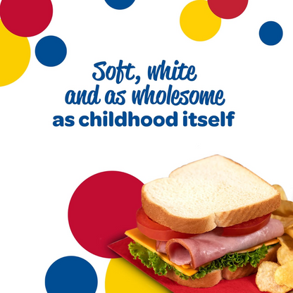 Wonder Bread Classic White Sandwich Bread, Sliced White Bread, 20 Oz Loaf