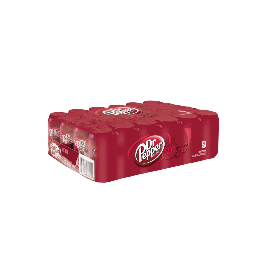 Dr Pepper Soda – 12 OZ Cans (24 Pack) | Bold & Refreshing Flavor!