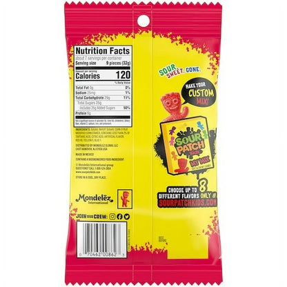 SOUR PATCH KIDS STRAWBERRY SOFT CANDY 8 OZ