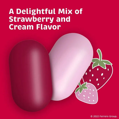 Tic Tac Strawberry & Cream Flavored Mints, Bulk 12 Pack, On-The-Go Refreshment, 1 Oz Each