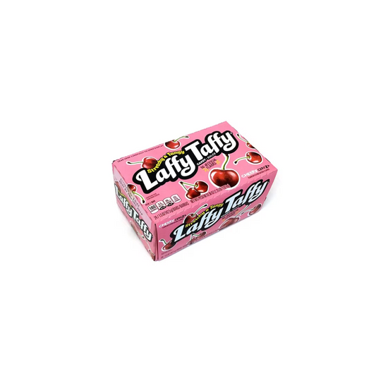 Laffy Taffy Stretchy and Tangy Candy, Cherry, 1.5 ounce (Pack of 24)