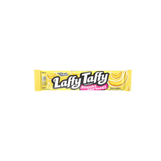 Laffy Taffy Stretchy & Tangy Banana Flavored Candy 1.5 oz.