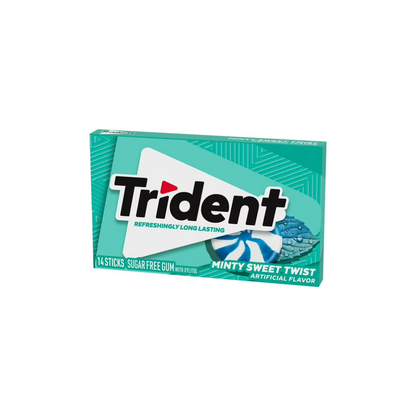 Mondelez Global Trident Minty Sweet Twist, 14 ct