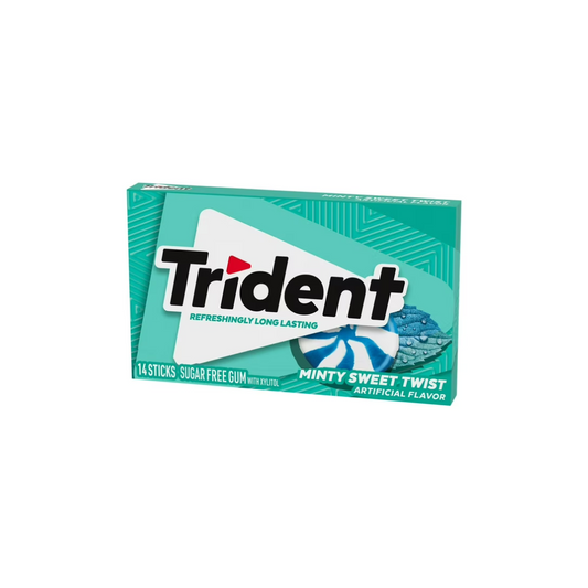 Mondelez Global Trident Minty Sweet Twist, 14 ct