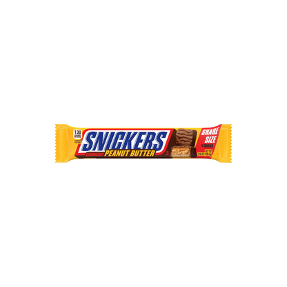 Snickers Crunchy Peanut Butter Squared Chocolate Bars, Share Size- 3.56 oz