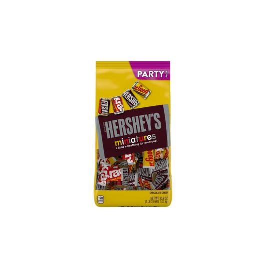 Hershey's Miniatures Assorted Chocolate Candy - Party Pack - 35.9 oz Package May Vary