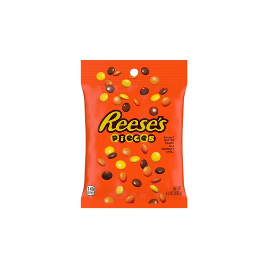 Reese's Pieces Peanut 5.3 oz Butter In a Crunchy Shell Candy, Bag 5.3 oz