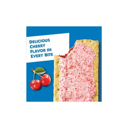 Pop-Tarts Frosted Cherry Toaster Pastries, Breakfast Foods, Shelf-Stable, 27 oz (16 Count)
