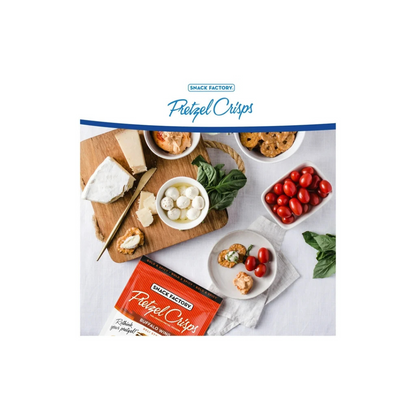 Snack Factory Buffalo Wing Pretzel Crisps, Non-GMO, 7.2 oz Resealable Bag