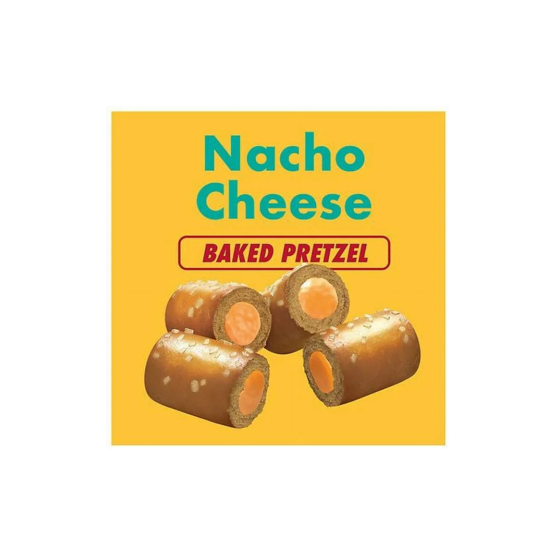Combos Stuffed Snacks Nacho Cheese Baked Pretzel Snacks 6.3 oz Pack of 2