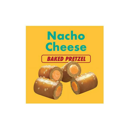 Combos Stuffed Snacks Nacho Cheese Baked Pretzel Snacks 6.3 oz Pack of 2
