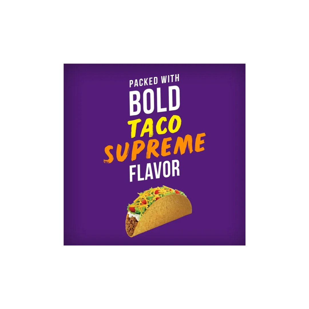 Bigs Taco Bell Taco Supreme Sunflower Seeds, Keto Friendly Snack, Low Carb Lifestyle, 5.35 oz. Bag