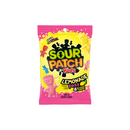 SOUR PATCH KIDS Lemonade Fest Soft & Chewy Candy, 8.02 oz
