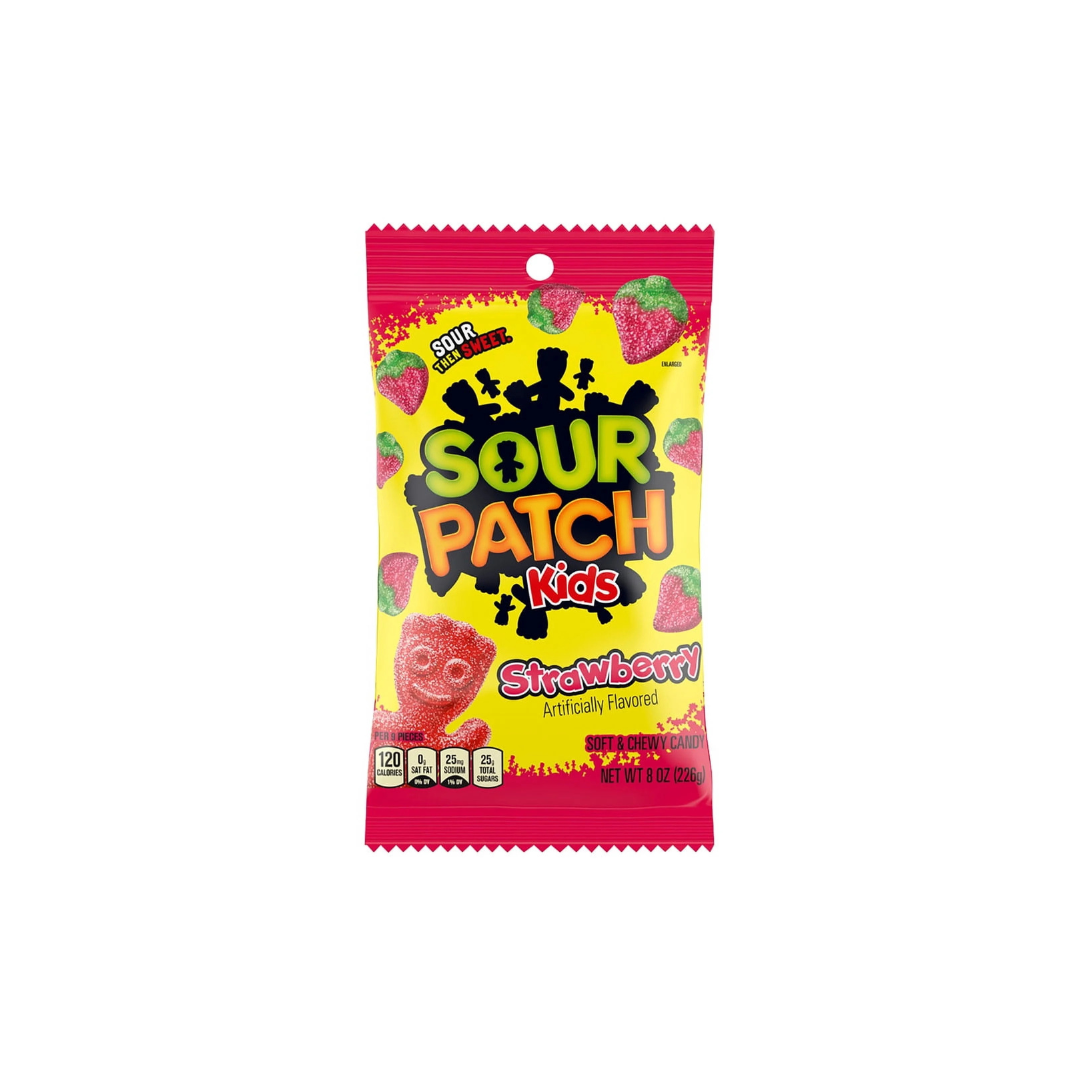 SOUR PATCH KIDS STRAWBERRY SOFT CANDY 8 OZ