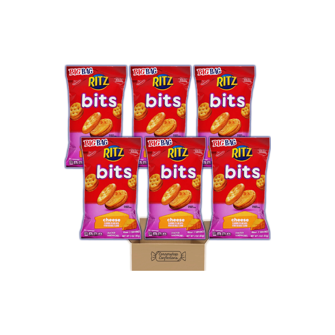 Sandwich Cookie Big Bag Snacks Bundle Pack - Ritz Bits Cheese