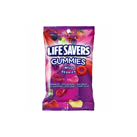 Life Savers Wild Berries Gummy Candy - 7 oz Bag