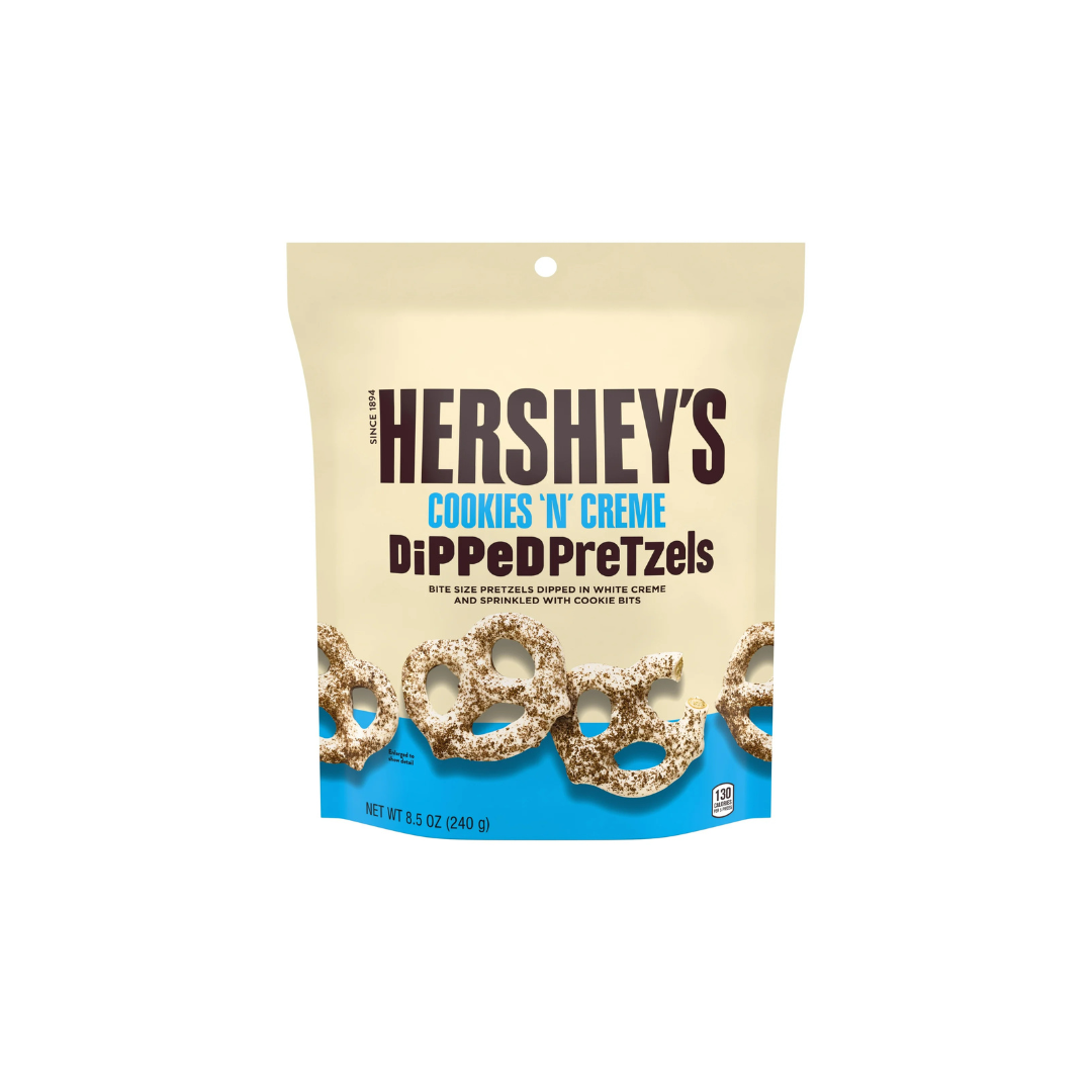 Hershey's, Cookies N Creme Dipped Pretzels, 8.5 Oz