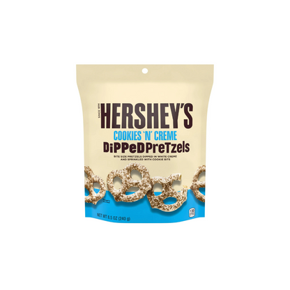Hershey's, Cookies N Creme Dipped Pretzels, 8.5 Oz