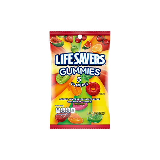 Life Savers 5 Flavors Gummy Candy - 7 oz, 49 Ct Bag