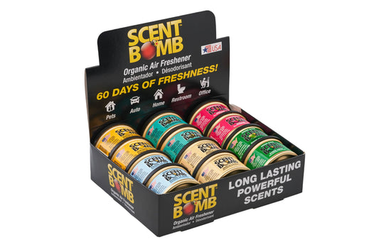 Scent Bomb Air Freshener Organic Cans Mix 2
