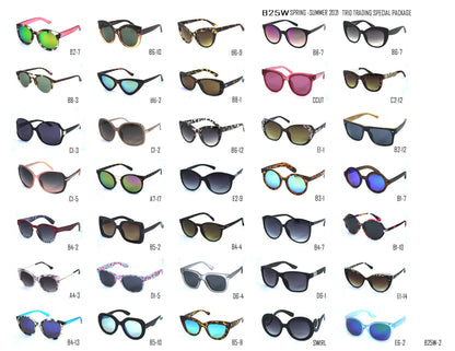 Mixed Sunglasses For Men & Women & Kids No Duplicate Styles