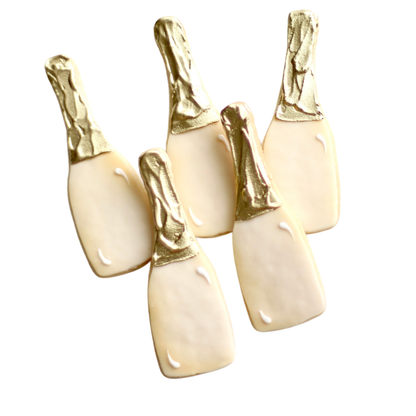 Champagne Bottle Cookies